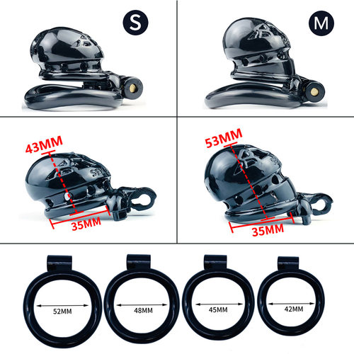 千爱FRRK-107短款树脂款树脂新品一体成型3D眼镜蛇CB锁正极