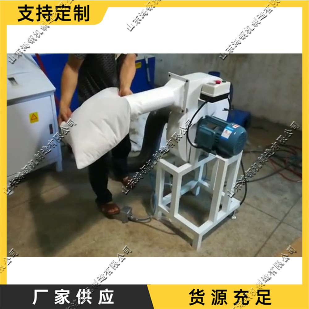 小型海绵填充包装机 沙发坐垫纤维棉填充机 靠垫抱枕生产设备