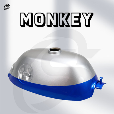 Monkey Z50 Fuel Box K0 K1 Fuel Tank Blue Sliver Gas Tank