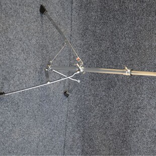 架子鼓  斜吊 架子鼓叮叮镲片吊镲支架斜杆吊叉擦斜直两用