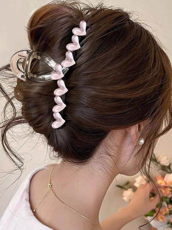 กิ๊บจับอารมณ์ผมขนาดใหญ่ปริมาณ 2025 ใหม่กิ๊บติดผมเรียบง่ายผู้หญิงด้านหลังหัวคลิปฉลามอุปกรณ์สวมศีรษะระดับไฮเอนด์