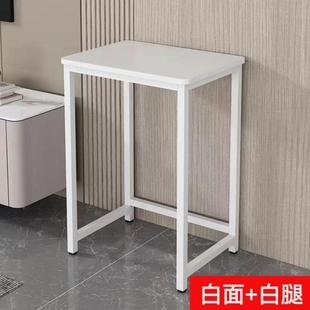 家用电脑桌办公学生书桌 简易小桌子靠墙边几单层置物架出租屋台式