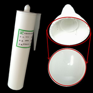 UL报告300ml德众拜尔 粘性强 耐高温硅胶水 粘接LED球灯泡壳