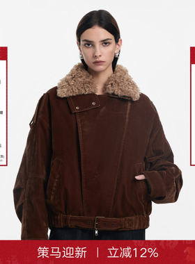 【Current 系列】Called Back羽绒夹克女2025年冬季新款毛领外套