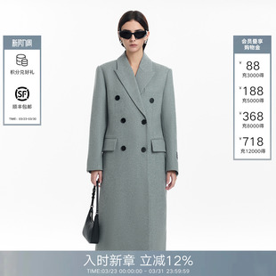 Designer系列 中长款 Called 新款 外套 Back毛呢大衣女2025冬季