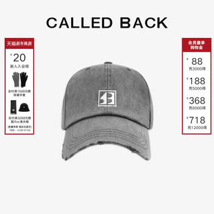 CALLED 棒球帽刺绣logo休闲百搭鸭舌帽 BACK官方直营马嘉祺同款