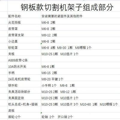 400切割工机配件业能级钢型材切割机671架子不材含电机三相多功45