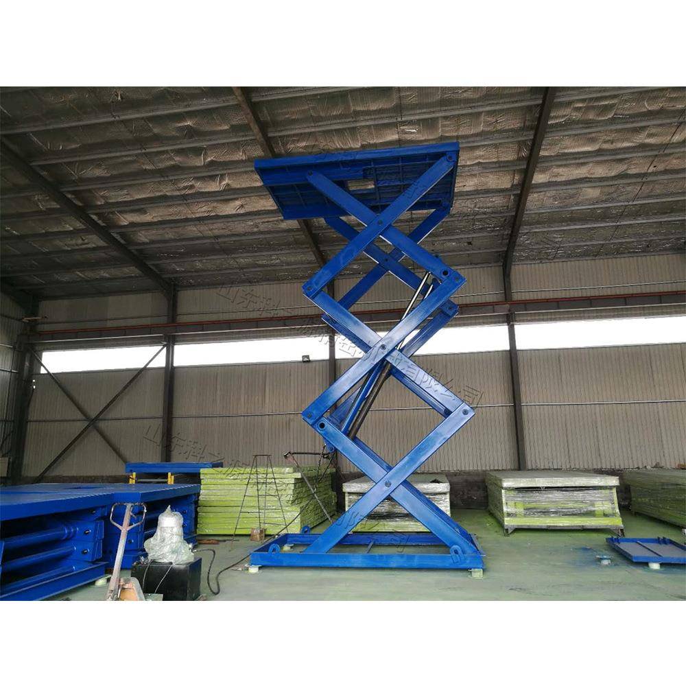 工厂业用高空作车手推UBV平板升降平台车可家用货物升降搬式运车