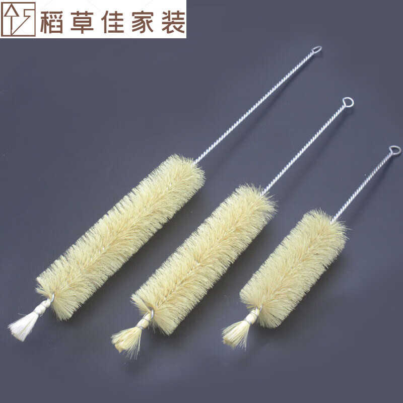 试管刷瓶刷软毛刷小试管玻璃清洗刷加长试管刷玻璃瓶刷子工业大号