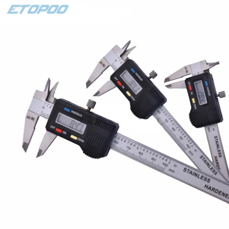 Stainless Steel 0-70/100/150/200/300mm Digital Caliper Messs