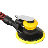 极速气动打磨机 6寸干磨头磨灰机研磨机自吸尘孔砂纸机汽车批土
