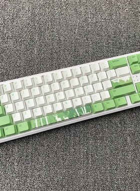 68键机械键盘MAC无线蓝牙61双模typec可携式黑爵k680T彩蓝光青轴P