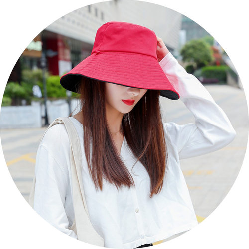 好货Sun Hat Summer Foldable Bucket Hat for women  Outdoor Su