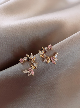 Korean New Design Fashion Jewelry Exquisite Copper Inlay Col