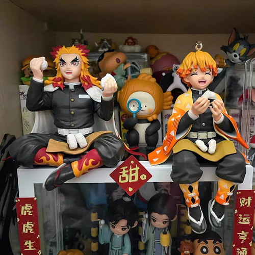 极速14cm Demon Slayer Anime Figure Kimetsu no Yaiba Action F