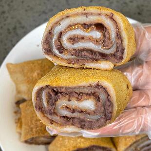 正宗老式驴打滚东北豆面卷批发正宗老式驴打滚纯手工打糕零食