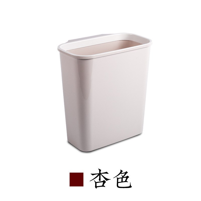 速发方房橱无门挂式垃圾桶分类塑料家用杂物桶柜盖厨形悬挂式收纳