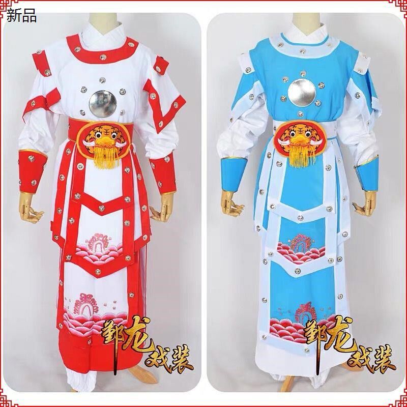 速发京剧古装戏曲武生龙套男兵衣越剧将军戏服陆文龙服装陆文龙归