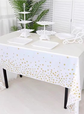 速发生日桌布儿童派性一次对pty台布小圆桌摆台装饰场景布置