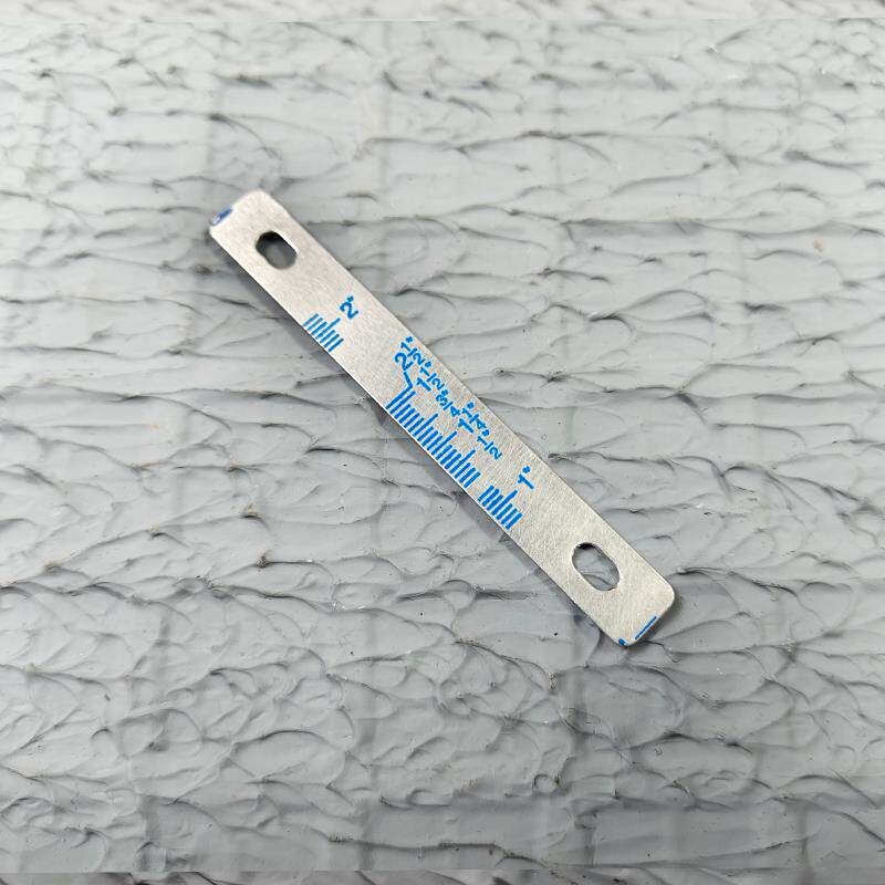 速发虎王沪工宁达电动套丝机配件2寸寸4寸板牙头机头标尺刻度尺
