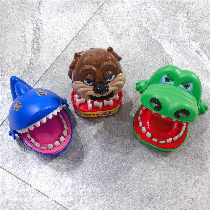 速发咬手指巴玩具整心恶犬拔牙儿童亲子互智益动小蛊玩具