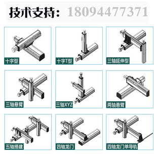新品 现货速发新品 密封f防尘滑台模组100宽125宽150宽滚珠丝杆双线