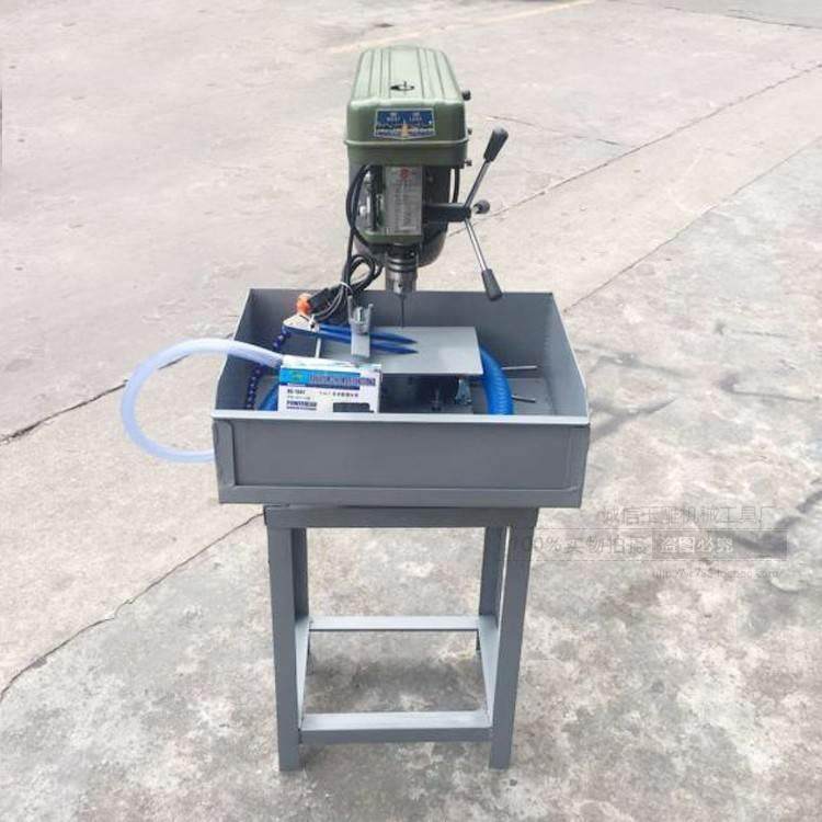 西湖小吸机平安扣戒指圆珠压料机370W台钻吸珠机压扣机台式钻床