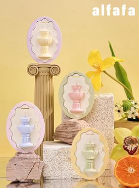 alfafa旧梦清泉石膏香薰挂片礼盒车载香薰挂件送闺蜜礼物衣柜香薰