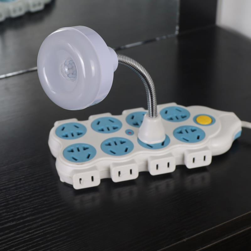 光控智能加长灯泡人体感应小夜灯LED走廊卫生间节能红外线楼道灯