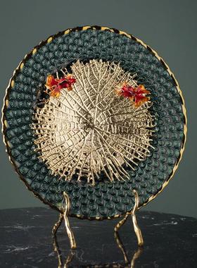 柏梵高档如鱼得水客厅装饰品摆件玄关新中式轻奢摆件乔迁开 业礼