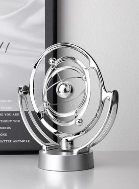 永动摇摆创意摆件北欧轻奢客厅礼物高档 ins风简约桌面现代装饰品