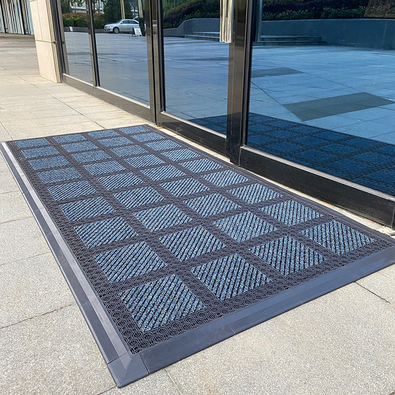 门口地垫进门防滑商用入户脚垫室外塑料门垫酒店户外防水店铺地毯