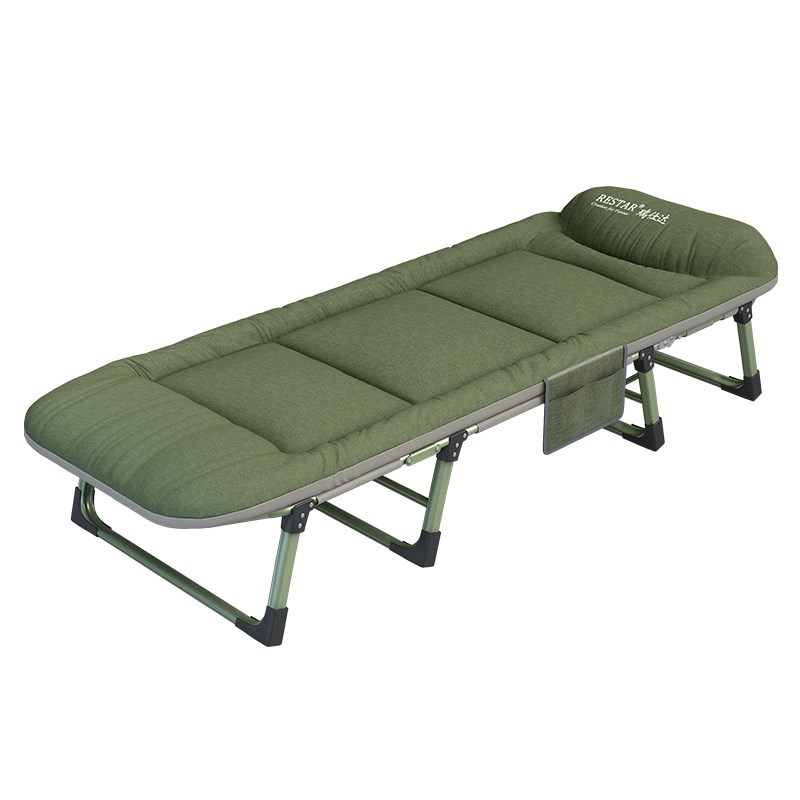 瑞仕达折叠床单人办公室午休午睡神器成人家用简易陪护行军硬板床