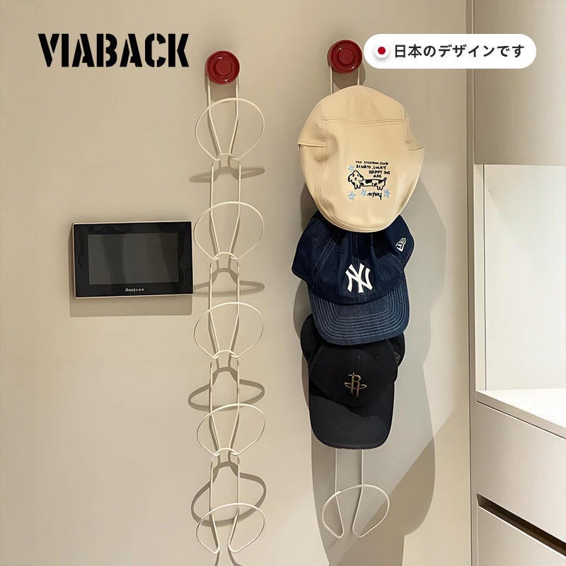 解决乱扔帽子的痛！帽子收纳挂钩帽子收纳神器门后挂钩包包免打孔,收纳整理,挂钩/粘钩,淘宝优惠券,粉丝福利购,淘宝优惠卷