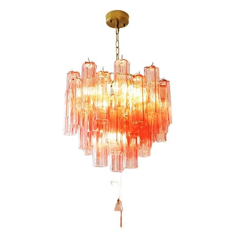 法式复古客厅吊灯意大穆拉别诺653墅餐厅利复吊式楼梯轻奢主卧室