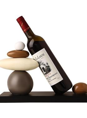 贝汉美家居创意高级感时来运转酒柜套组装饰摆件节庆乔迁礼物