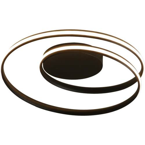 圆中圆客厅吸顶灯铝材灯具现代北欧创意卧室灯小客厅灯饰