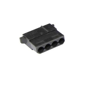 电源5.08大流量胶壳插头大4P公母壳连接器冷压接线端子插件