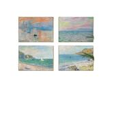 莫奈名画客厅装 饰画日出印象卧室饭厅墙画沙发背景墙玄关卧室挂画