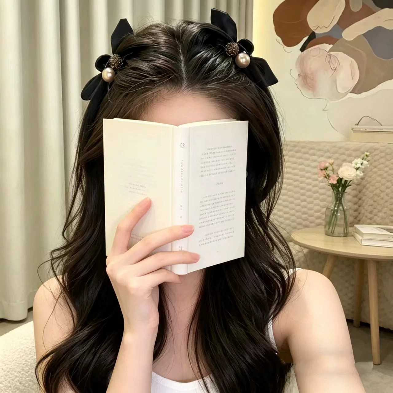 蝴蝶结抓夹女公主头发夹兔耳朵