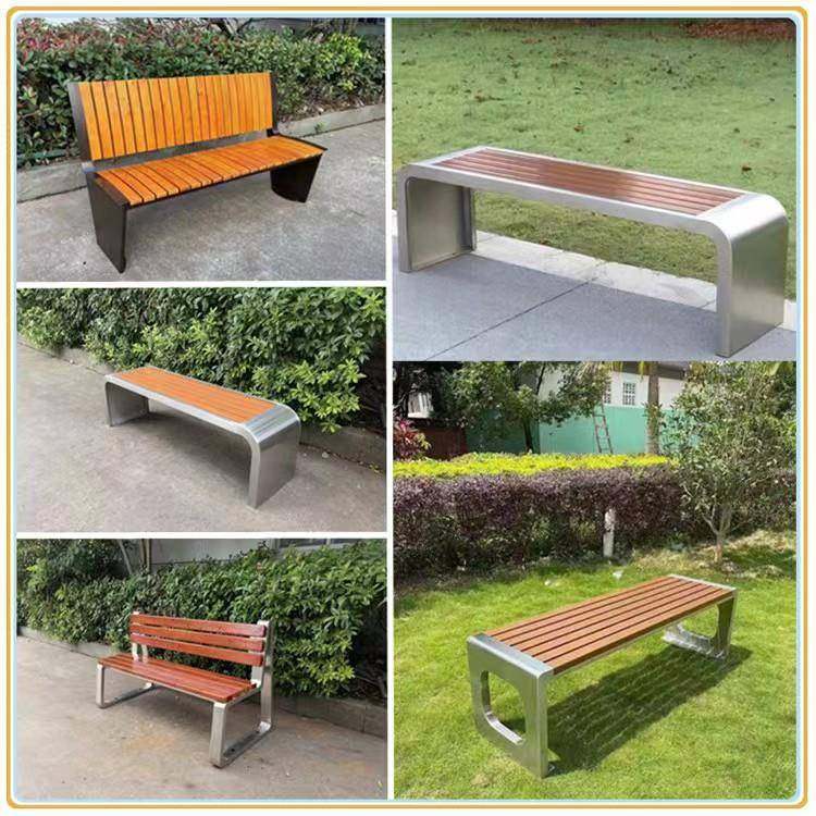 户外长椅公园椅不锈钢塑木实木椅休闲椅广场小区排椅量大优惠,住宅家具,垃圾筒,淘宝优惠券,粉丝福利购,淘宝优惠卷
