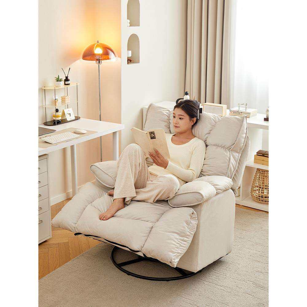 A8L懒人沙发可躺可睡单人沙发椅客厅卧室小型懒人躺椅多功能旋转