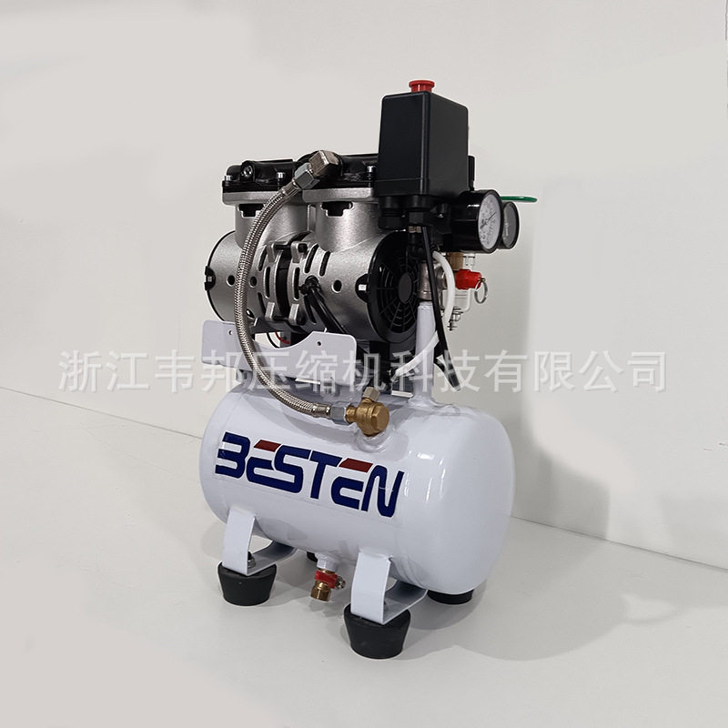 北京活塞式无油空压机头气泵特种高温70摄氏度BW501/7-24可调节