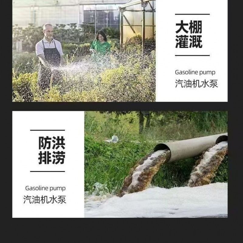 农用灌溉挖藕高压水泵高扬程常州大油箱195柴油机压井泵一体机铸