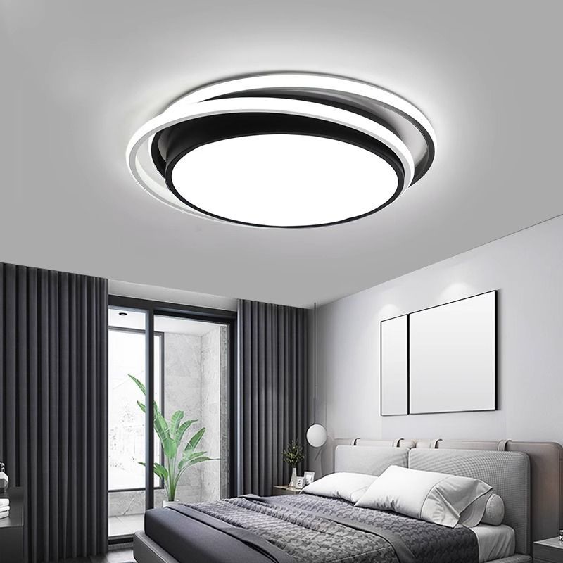 客厅主灯长方形led吸顶灯2025新款餐厅吊灯风扇灯现代简约家用灯