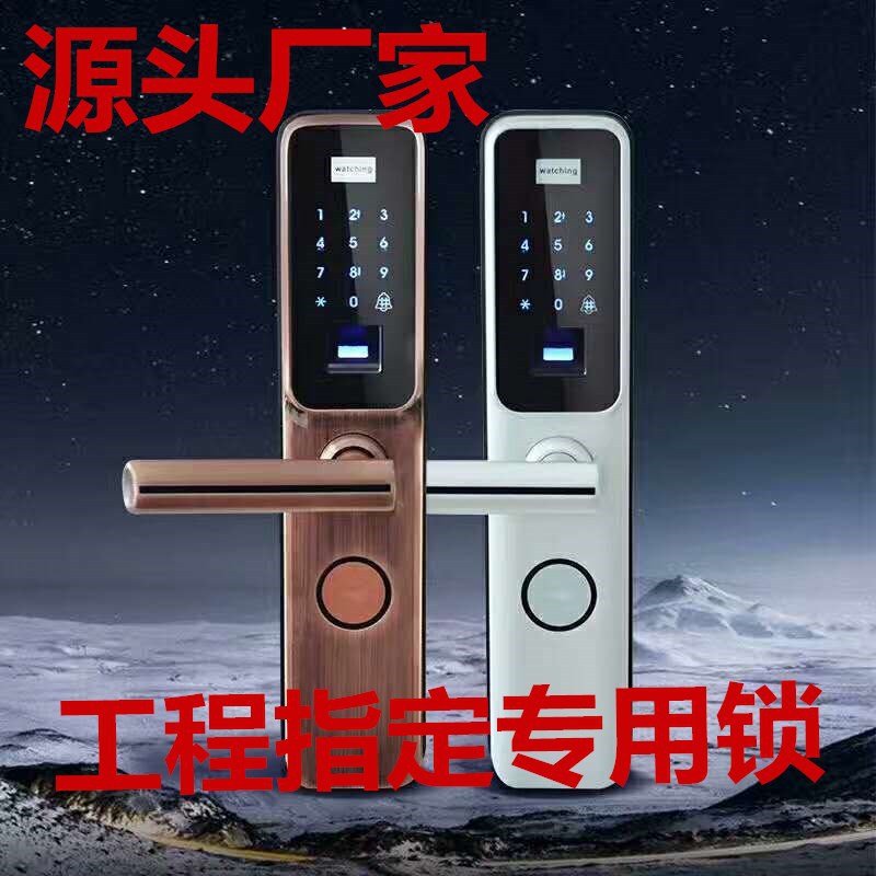 家用工程智能指纹密码电子锁芯