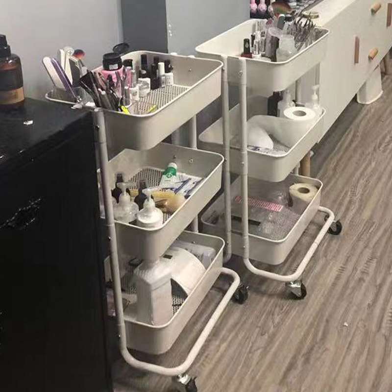美容院小推车美甲皮肤管理大推车美发纹绣理发店发廊工具车子韶意