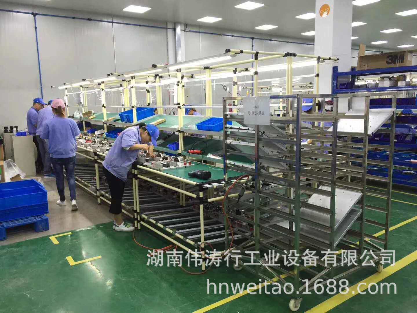 湖南精益工作台线棒工作台生产线工作台物料台厂家直销