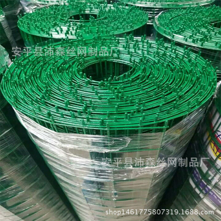 厂家供应荷兰网道路铁丝网养鸡鹅绿色铁丝网 圈地圈山围栏网
