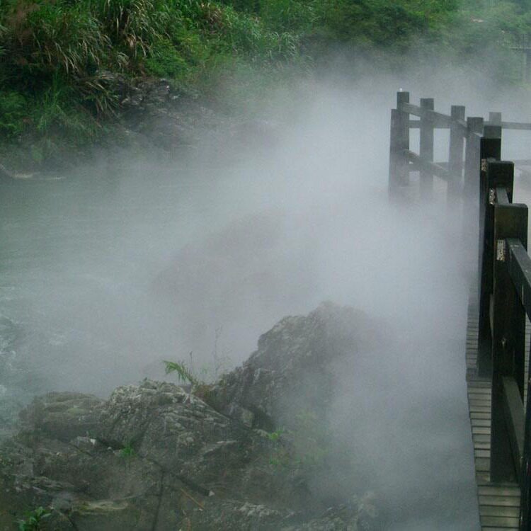 厦门市云浮市人造雾设备造雾系统喷嘴人工造雾企业公司假山